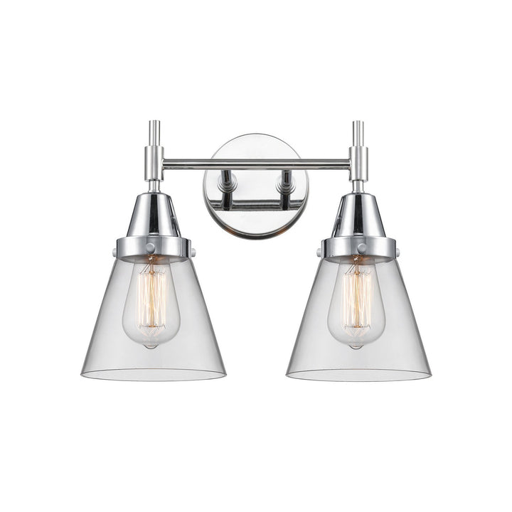 Innovations Caden 447-2W-PC-G62 Bath Vanity Light 16 in. wide - Polished Chrome