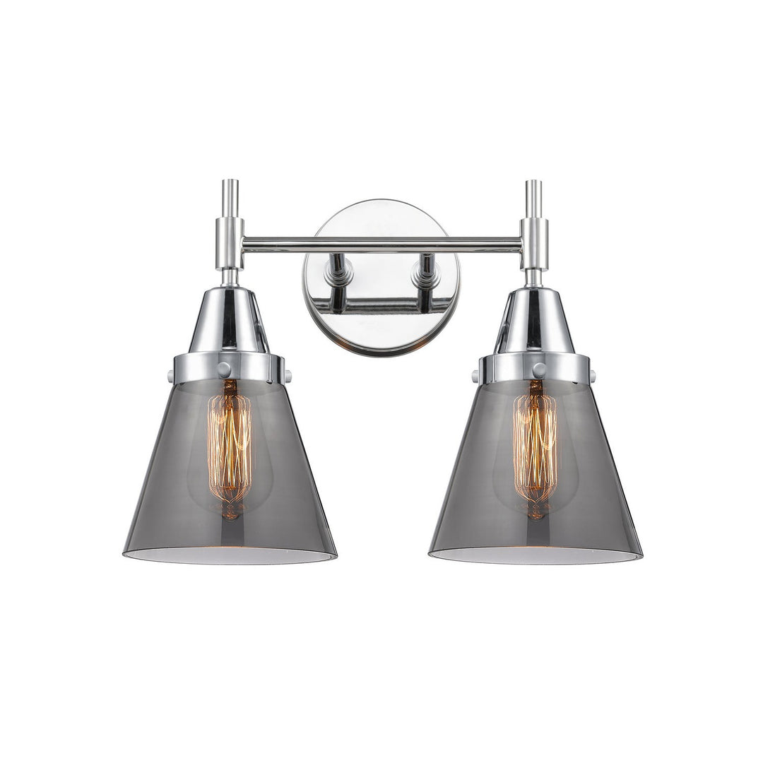 Innovations Caden 447-2W-PC-G63 Bath Vanity Light 16 in. wide - Polished Chrome