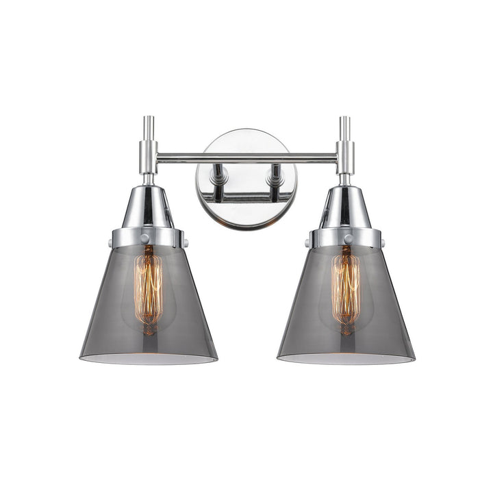 Innovations Caden 447-2W-PC-G63 Bath Vanity Light 16 in. wide - Polished Chrome