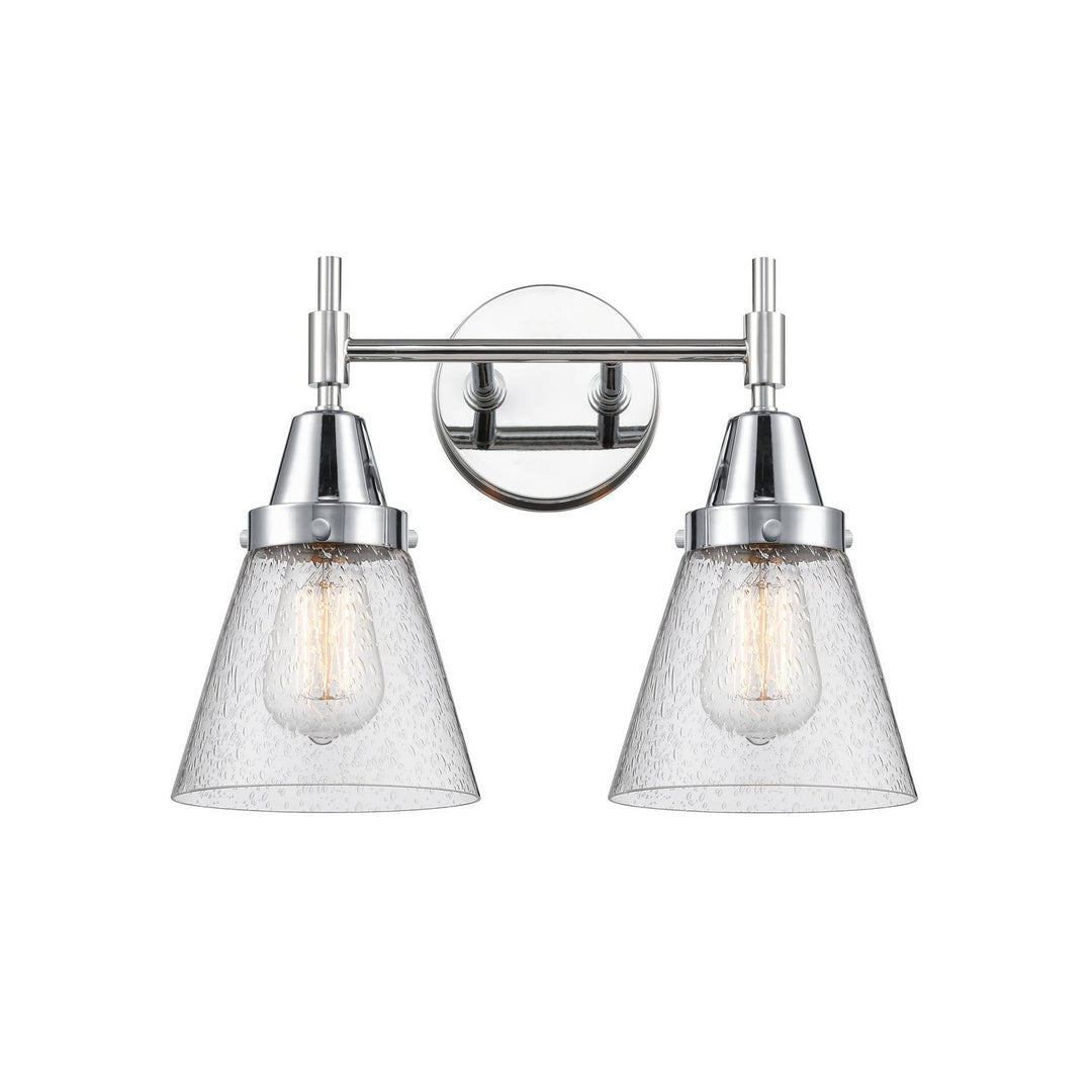Innovations Caden 447-2W-PC-G64 Bath Vanity Light 16 in. wide - Polished Chrome