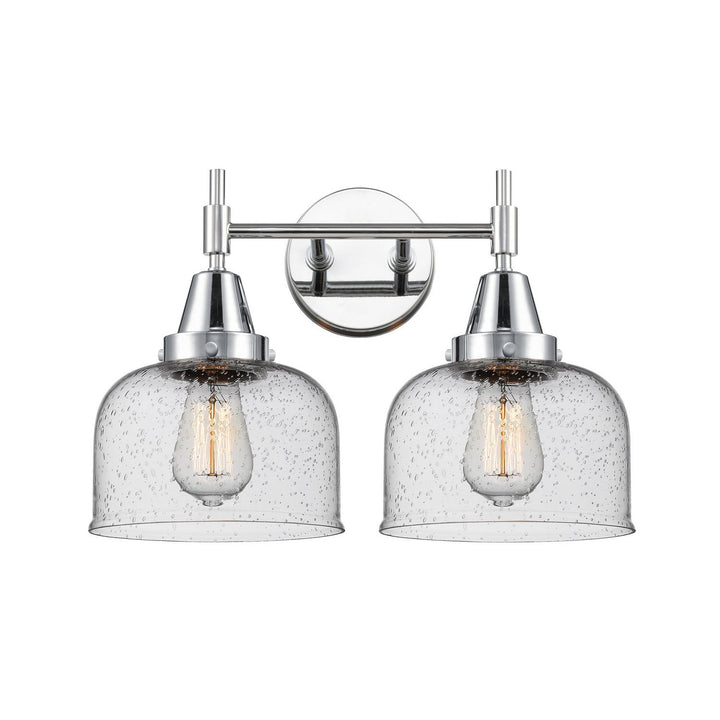 Innovations Caden 447-2W-PC-G74-LED Bath Vanity Light 17 in. wide - Polished Chrome