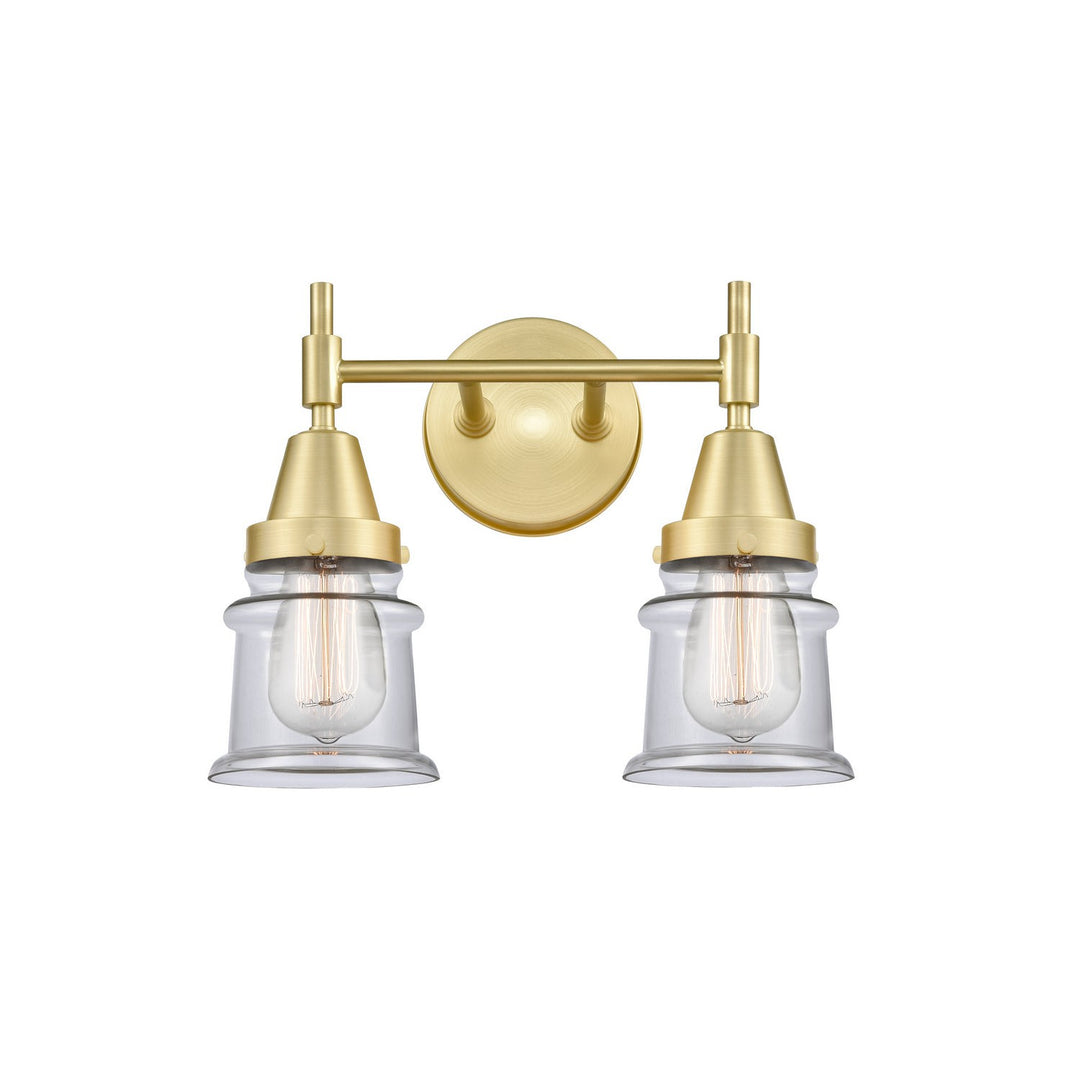 Innovations 447-2W-SB-G182S-LED Bath Vanity Light 15 in. wide - Satin Brass