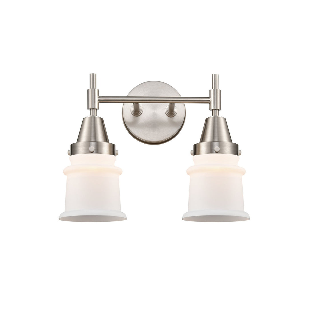 Innovations Caden 447-2W-SN-G181S Bath Vanity Light 15 in. wide - Satin Nickel