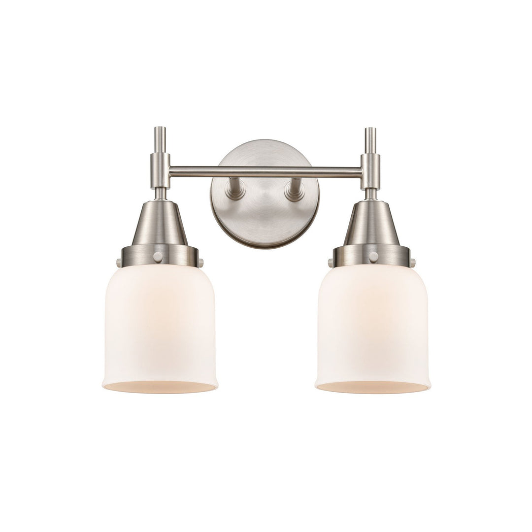 Innovations Caden 447-2W-SN-G51 Bath Vanity Light 14 in. wide - Satin Nickel