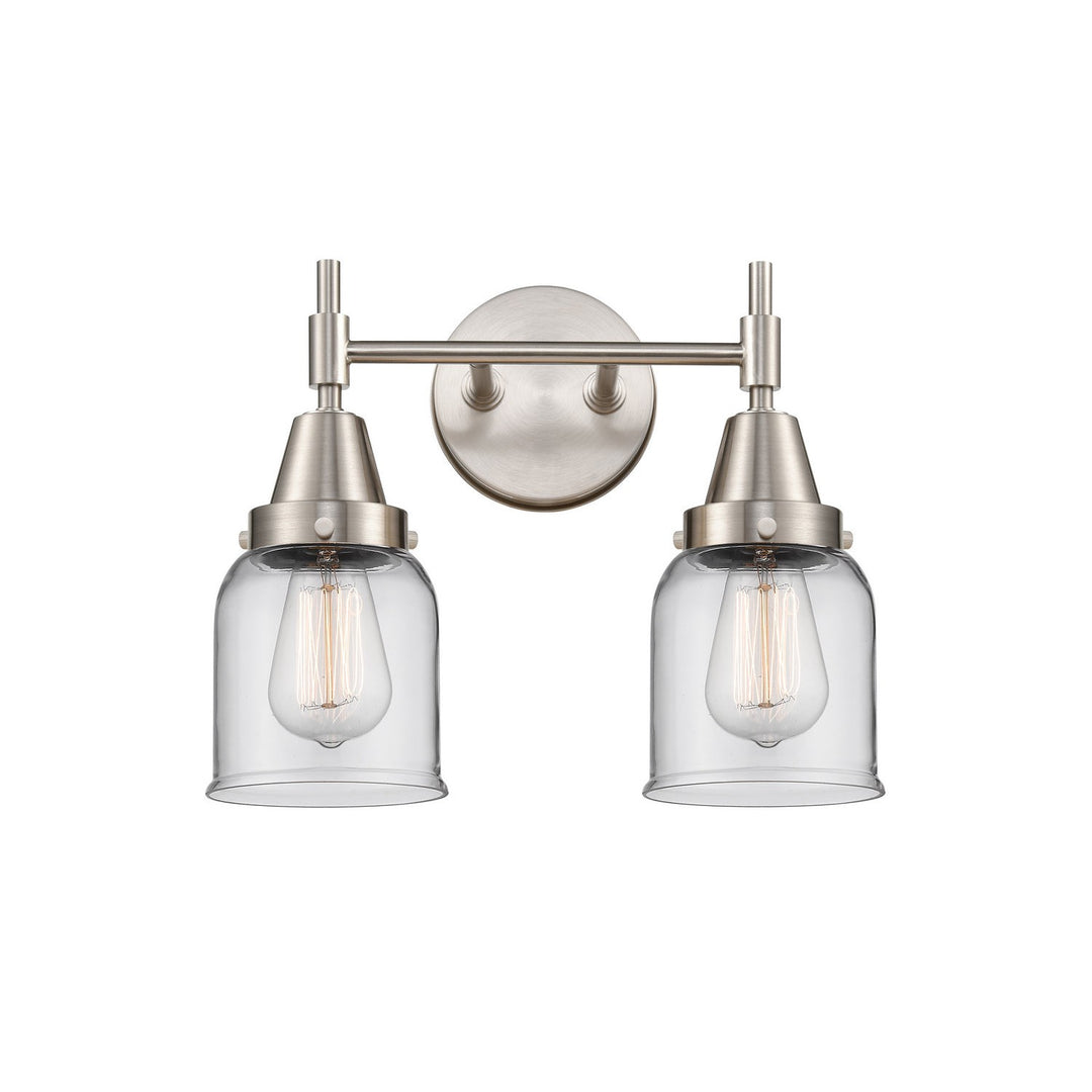 Innovations Caden 447-2W-SN-G52 Bath Vanity Light 14 in. wide - Satin Nickel