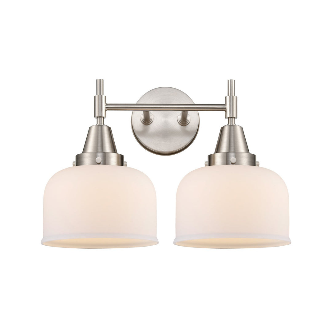 Innovations Caden 447-2W-SN-G71 Bath Vanity Light 17 in. wide - Satin Nickel