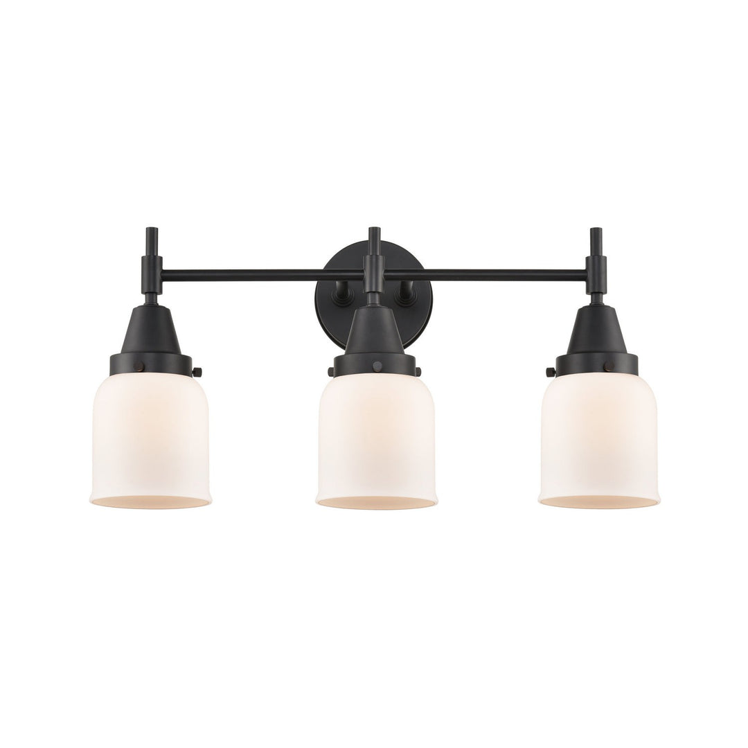 Innovations Caden 447-3W-BK-G51-LED Bath Vanity Light 23 in. wide - Matte Black