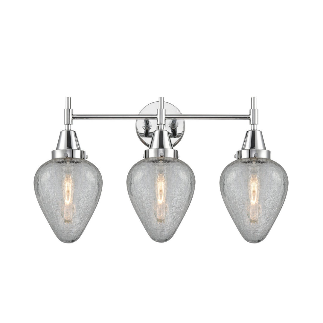 Innovations Caden 447-3W-PC-G165 Bath Vanity Light 25 in. wide - Polished Chrome