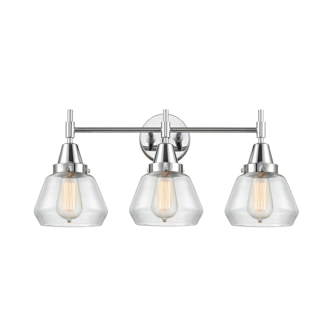 Innovations Caden 447-3W-PC-G172 Bath Vanity Light 25 in. wide - Polished Chrome
