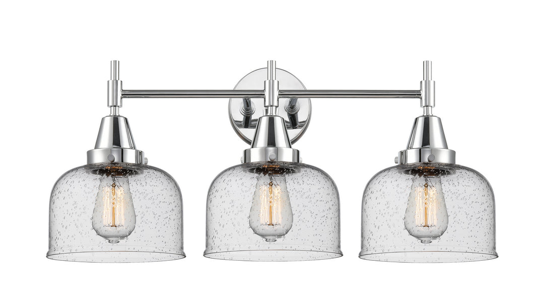 Innovations Caden 447-3W-PC-G74 Bath Vanity Light 26 in. wide - Polished Chrome