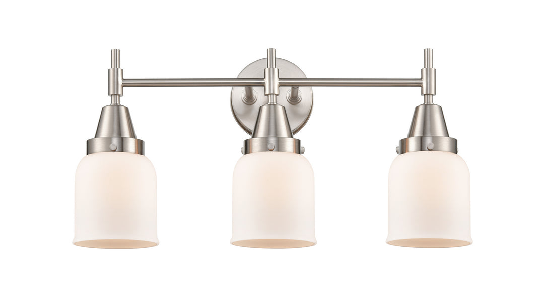 Innovations Caden 447-3W-SN-G51 Bath Vanity Light 23 in. wide - Satin Nickel