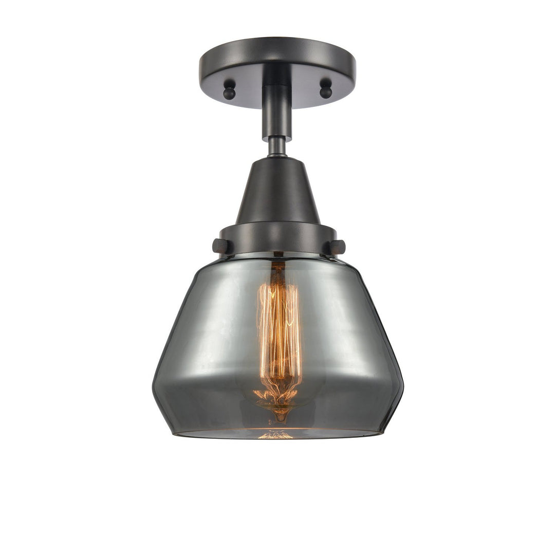 Innovations Caden 447-1C-BK-G173-LED Ceiling Light - Matte Black