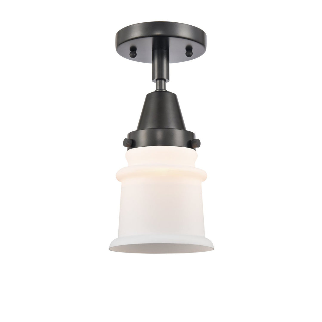 Innovations Caden 447-1C-BK-G181S-LED Ceiling Light - Matte Black