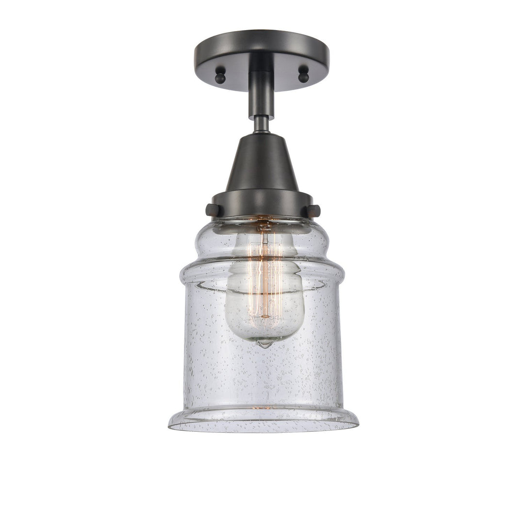 Innovations Caden 447-1C-BK-G184-LED Ceiling Light - Matte Black