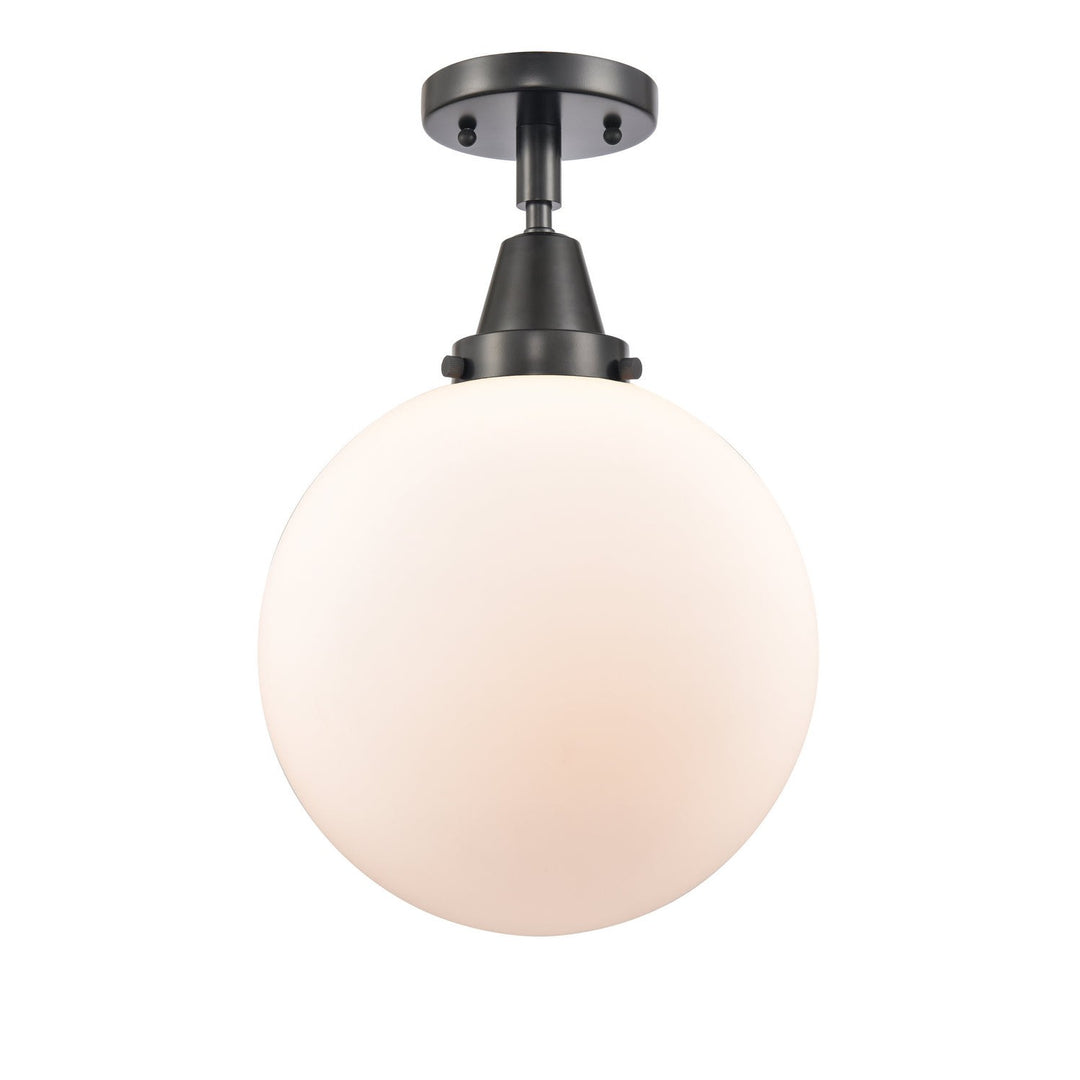Innovations Caden 447-1C-BK-G201-10 Ceiling Light - Matte Black