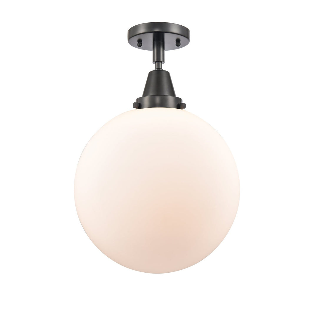 Innovations Caden 447-1C-BK-G201-12 Ceiling Light - Matte Black