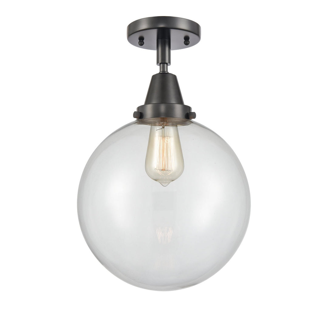 Innovations Caden 447-1C-BK-G202-10 Ceiling Light - Matte Black