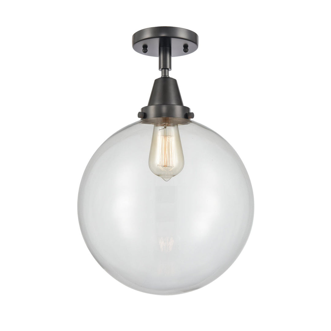 Innovations Caden 447-1C-BK-G202-12-LED Ceiling Light - Matte Black