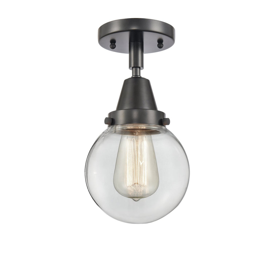 Innovations Caden 447-1C-BK-G202-6-LED Ceiling Light - Matte Black