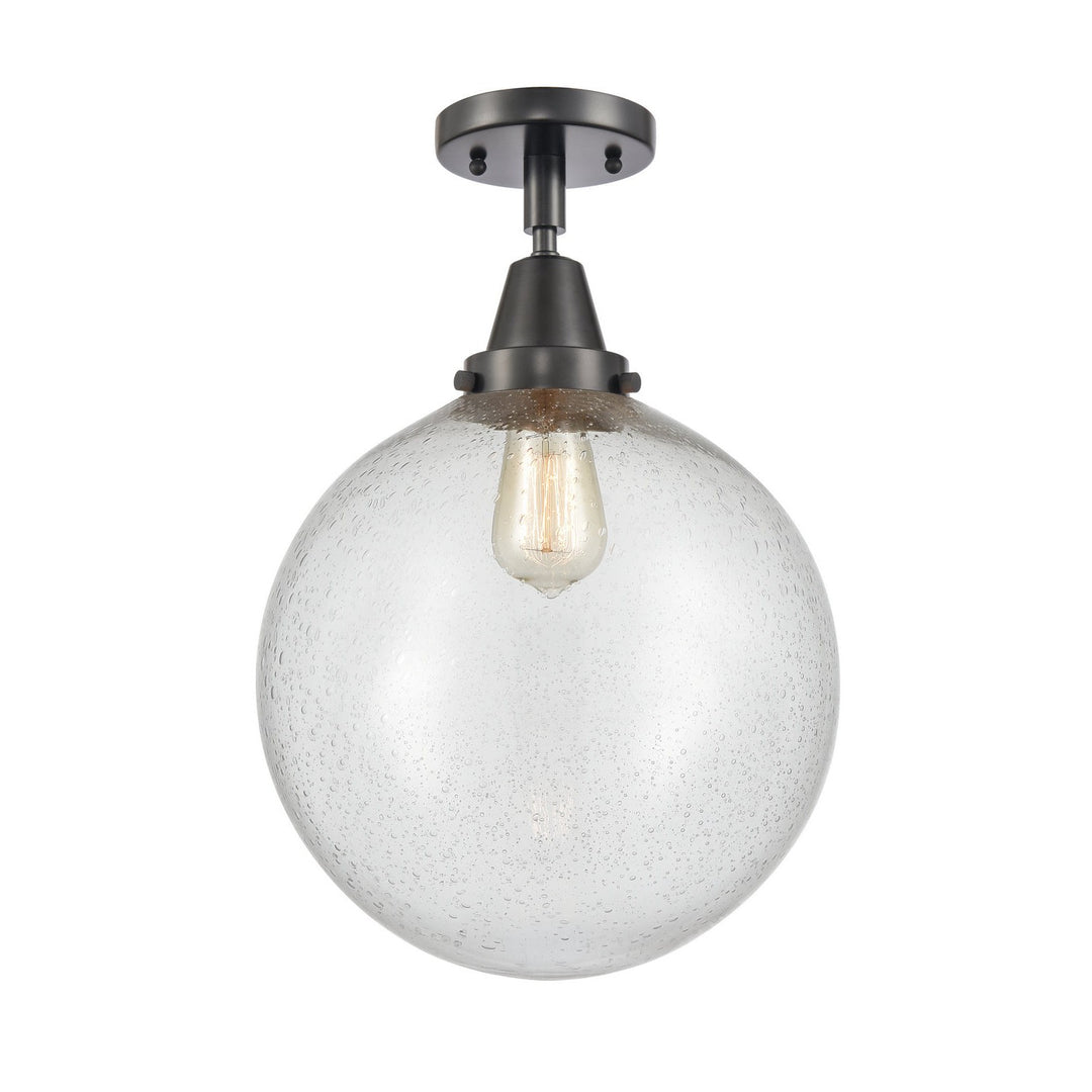 Innovations Caden 447-1C-BK-G204-12 Ceiling Light - Matte Black
