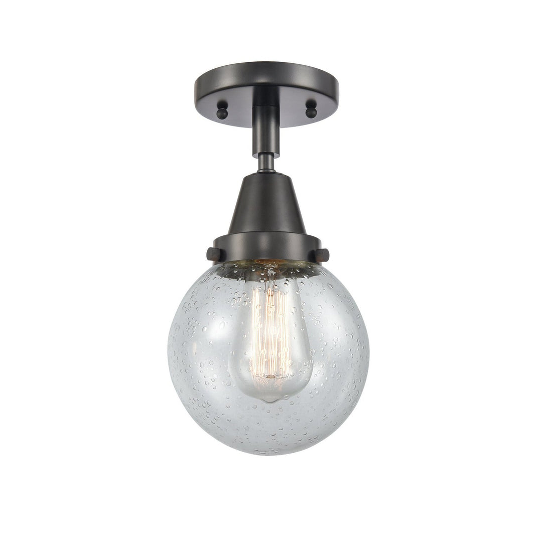 Innovations Caden 447-1C-BK-G204-6 Ceiling Light - Matte Black