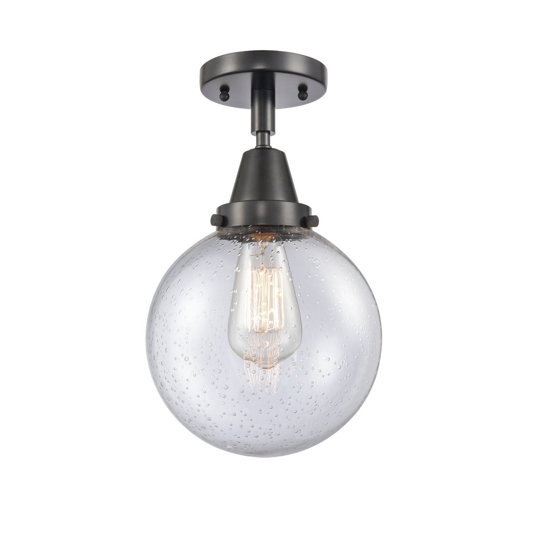 Innovations Caden 447-1C-BK-G204-8 Ceiling Light - Matte Black