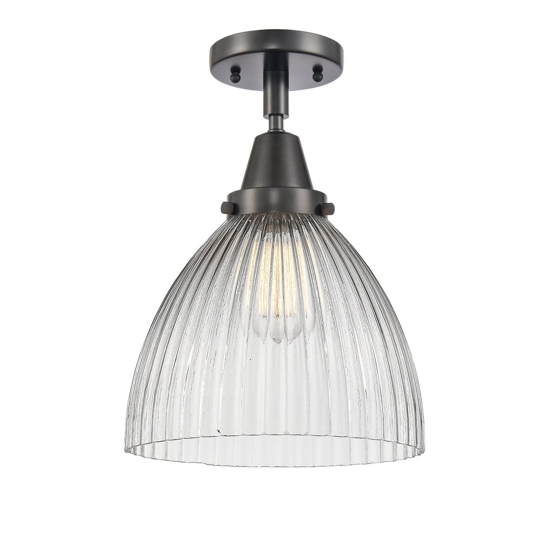 Innovations Caden 447-1C-BK-G222-LED Ceiling Light - Matte Black