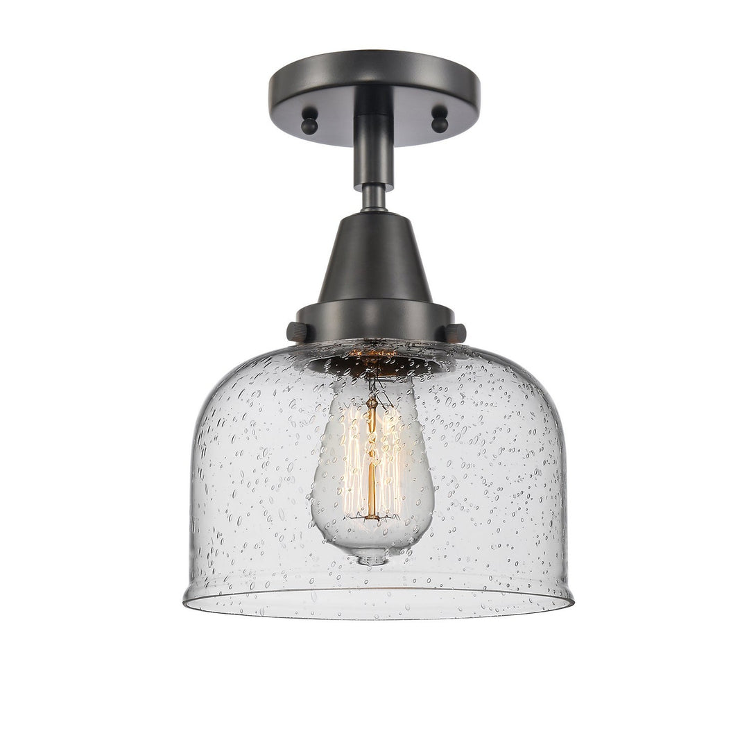 Innovations Caden 447-1C-BK-G74-LED Ceiling Light - Matte Black