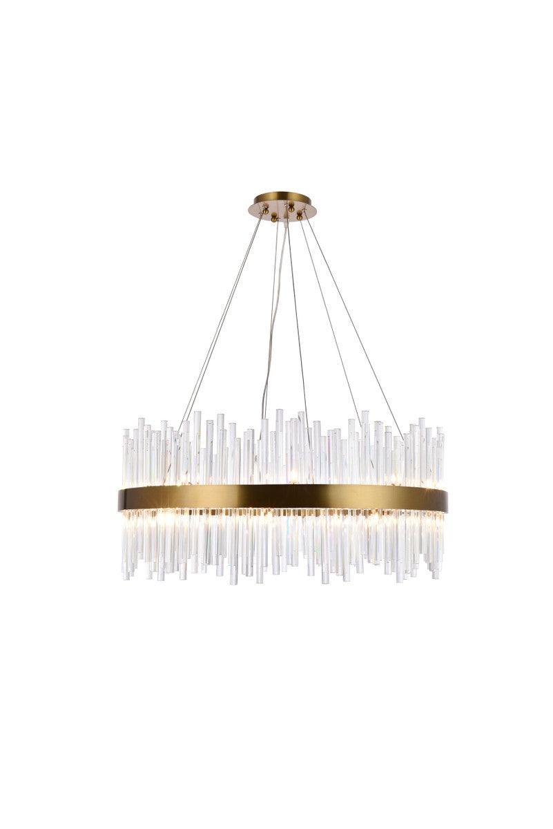 Elegant Dallas 3000D32G Chandelier Light - Gold