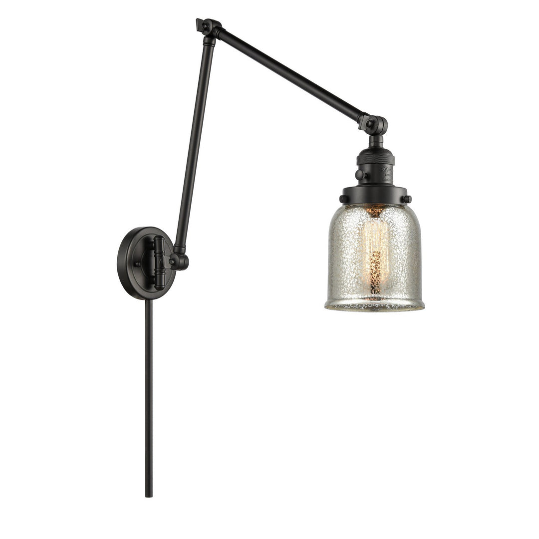 Innovations Lighting 238-BK-G58-LED  Franklin Restoration Lamp Matte Black