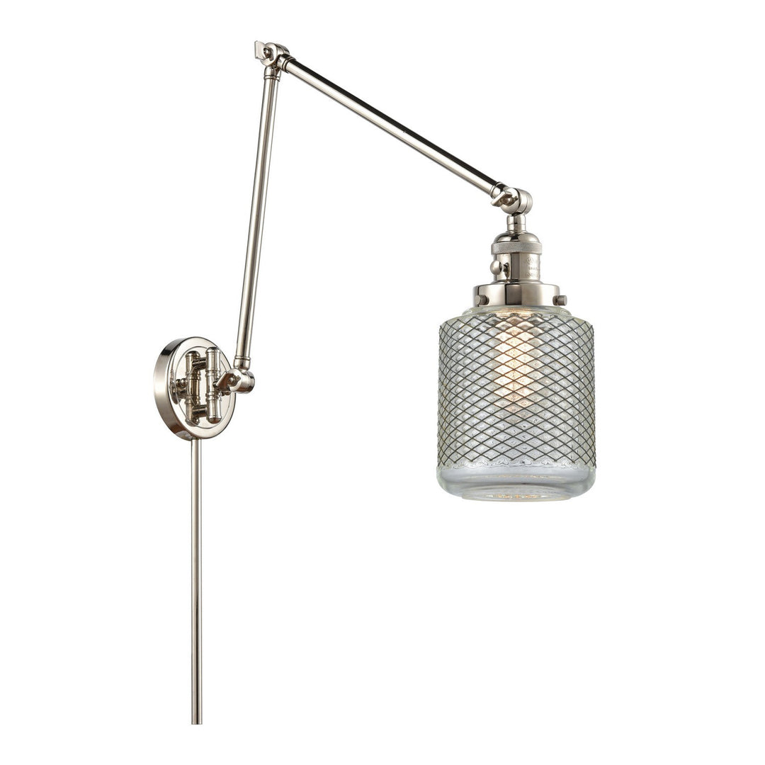 Innovations Lighting 238-PN-G262-LED  Franklin Restoration Lamp Polished Nickel