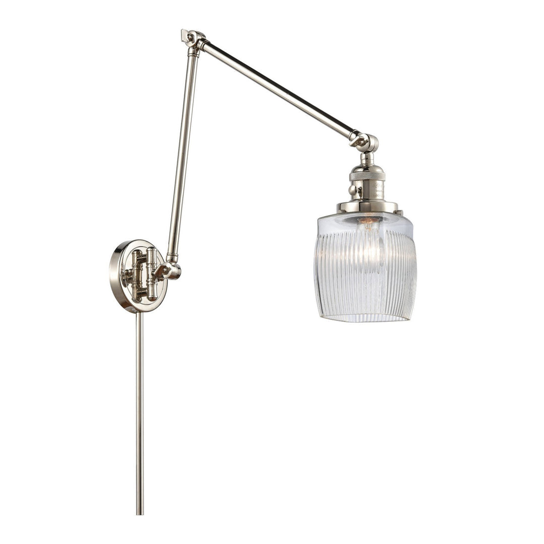 Innovations Lighting 238-PN-G302-LED  Franklin Restoration Lamp Polished Nickel