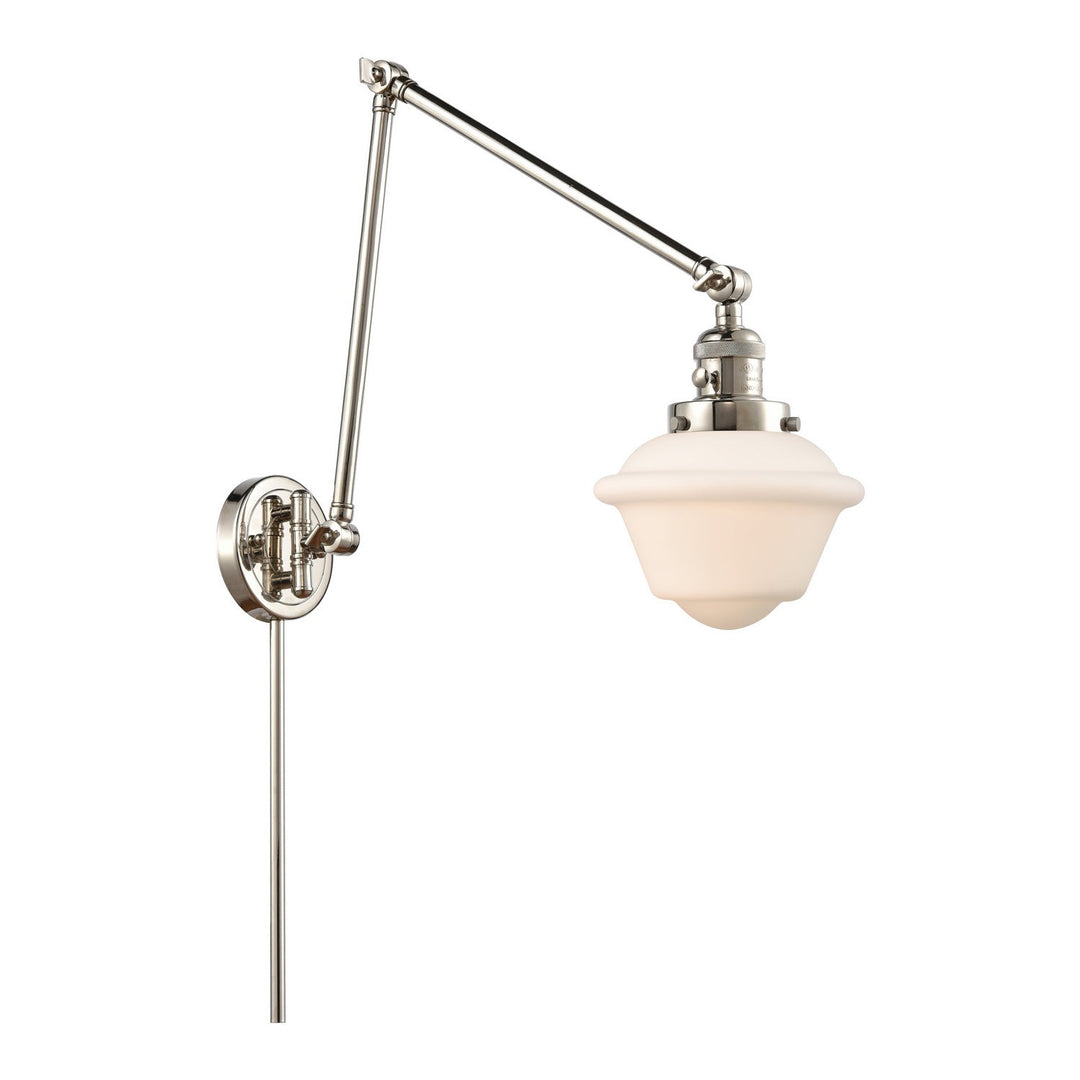 Innovations Lighting 238-PN-G531-LED  Franklin Restoration Lamp Polished Nickel