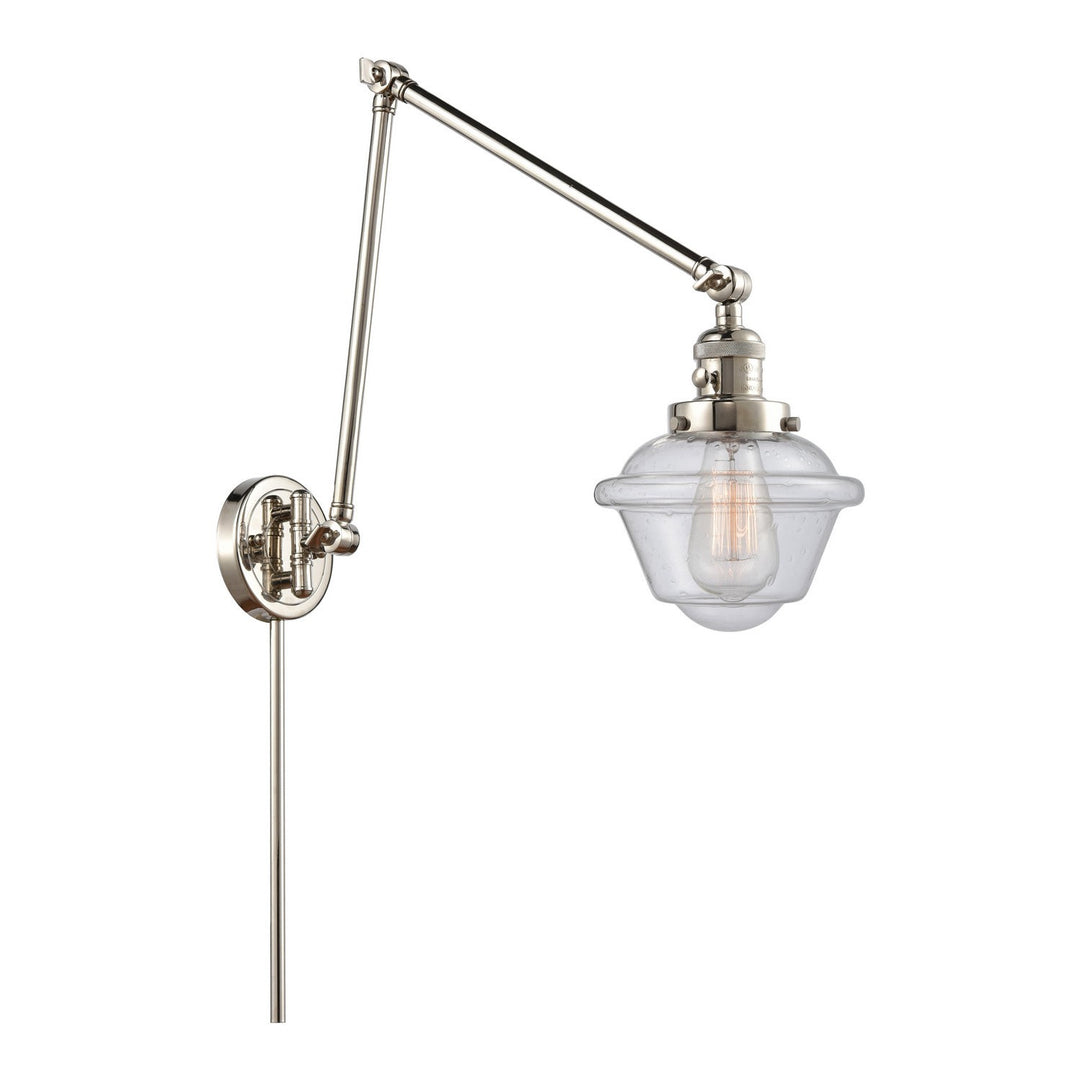 Innovations Lighting 238-PN-G534-LED  Franklin Restoration Lamp Polished Nickel