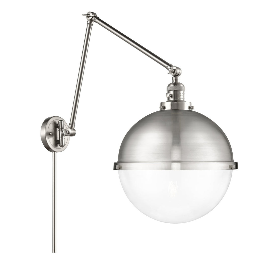 Innovations Lighting 238-SN-HFS-122-SN  Franklin Restoration Lamp Brushed Satin Nickel