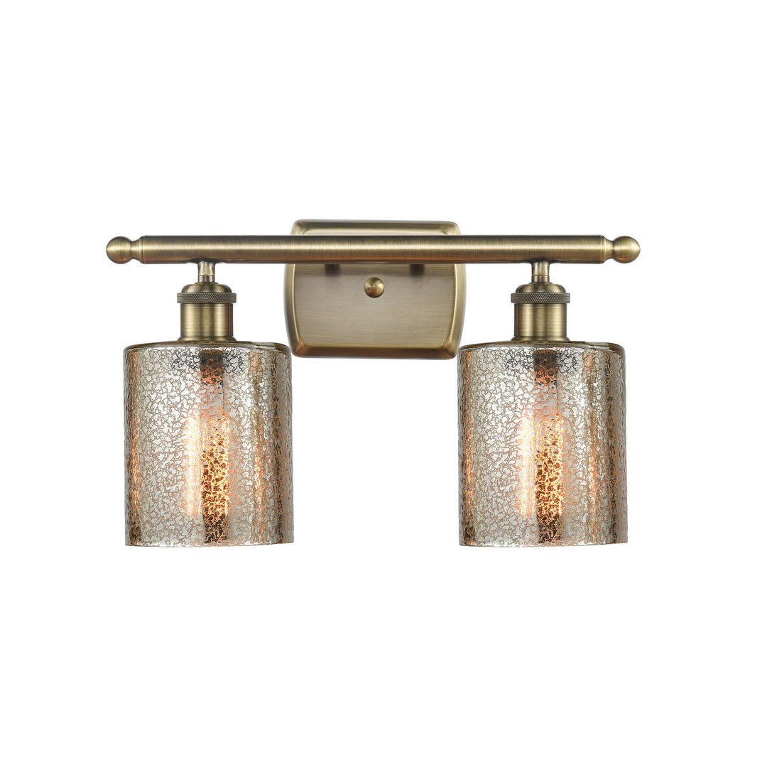 Innovations Ballston 516-2W-AB-G116-LED Bath Vanity Light 16 in. wide - Antique Brass