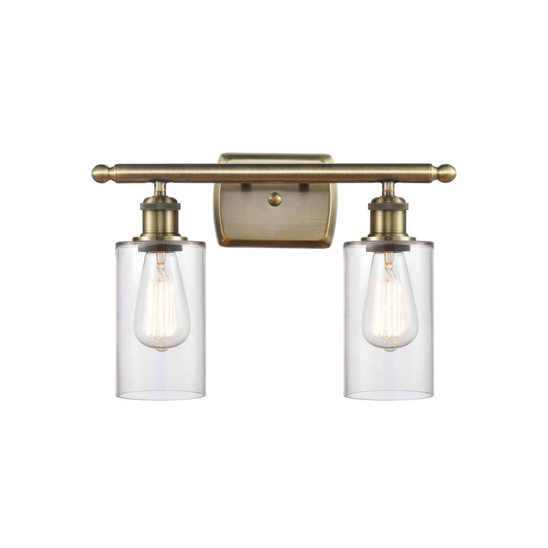 Innovations Ballston 516-2W-AB-G802-LED Bath Vanity Light 16 in. wide - Antique Brass