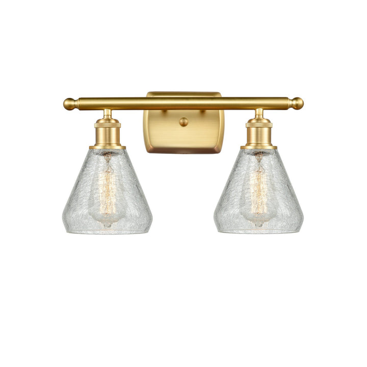 Innovations Ballston 516-2W-SG-G275-LED Bath Vanity Light 16 in. wide - Satin Gold