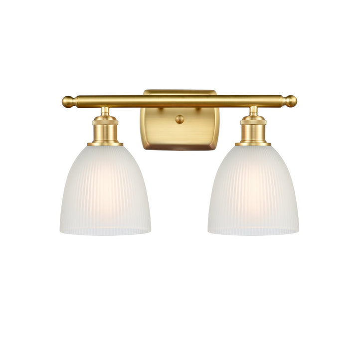 Innovations Ballston 516-2W-SG-G381-LED Bath Vanity Light 16 in. wide - Satin Gold