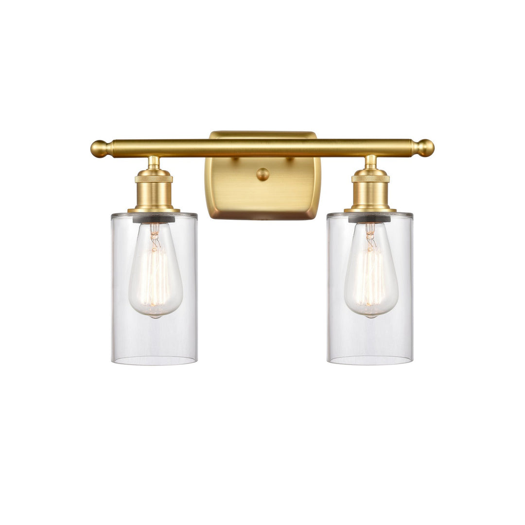 Innovations Ballston 516-2W-SG-G802 Bath Vanity Light 16 in. wide - Satin Gold