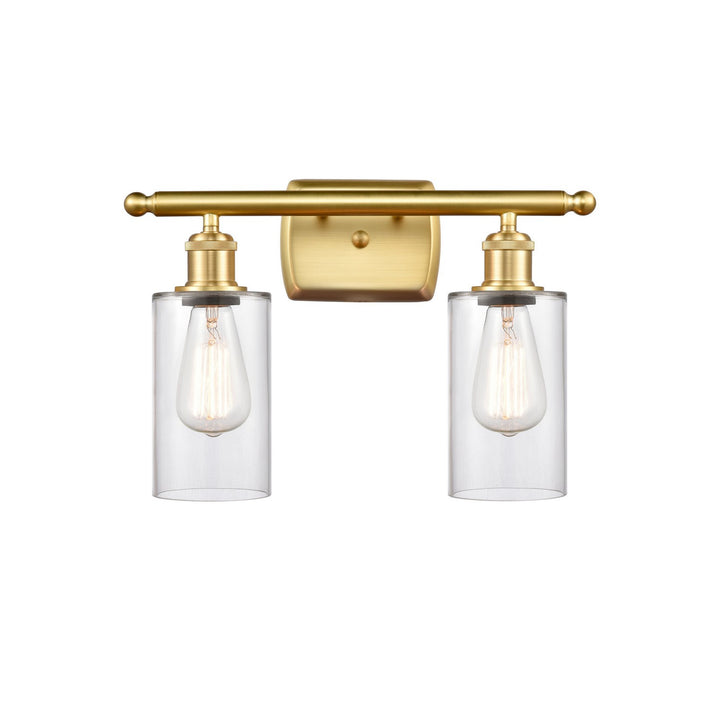 Innovations Ballston 516-2W-SG-G802 Bath Vanity Light 16 in. wide - Satin Gold