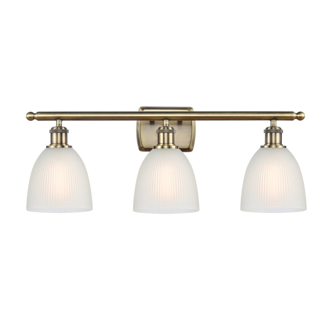 Innovations Ballston 516-3W-AB-G381 Bath Vanity Light 26 in. wide - Antique Brass