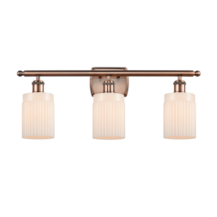 Innovations Ballston 516-3W-AC-G341-LED Bath Vanity Light 26 in. wide - Antique Copper