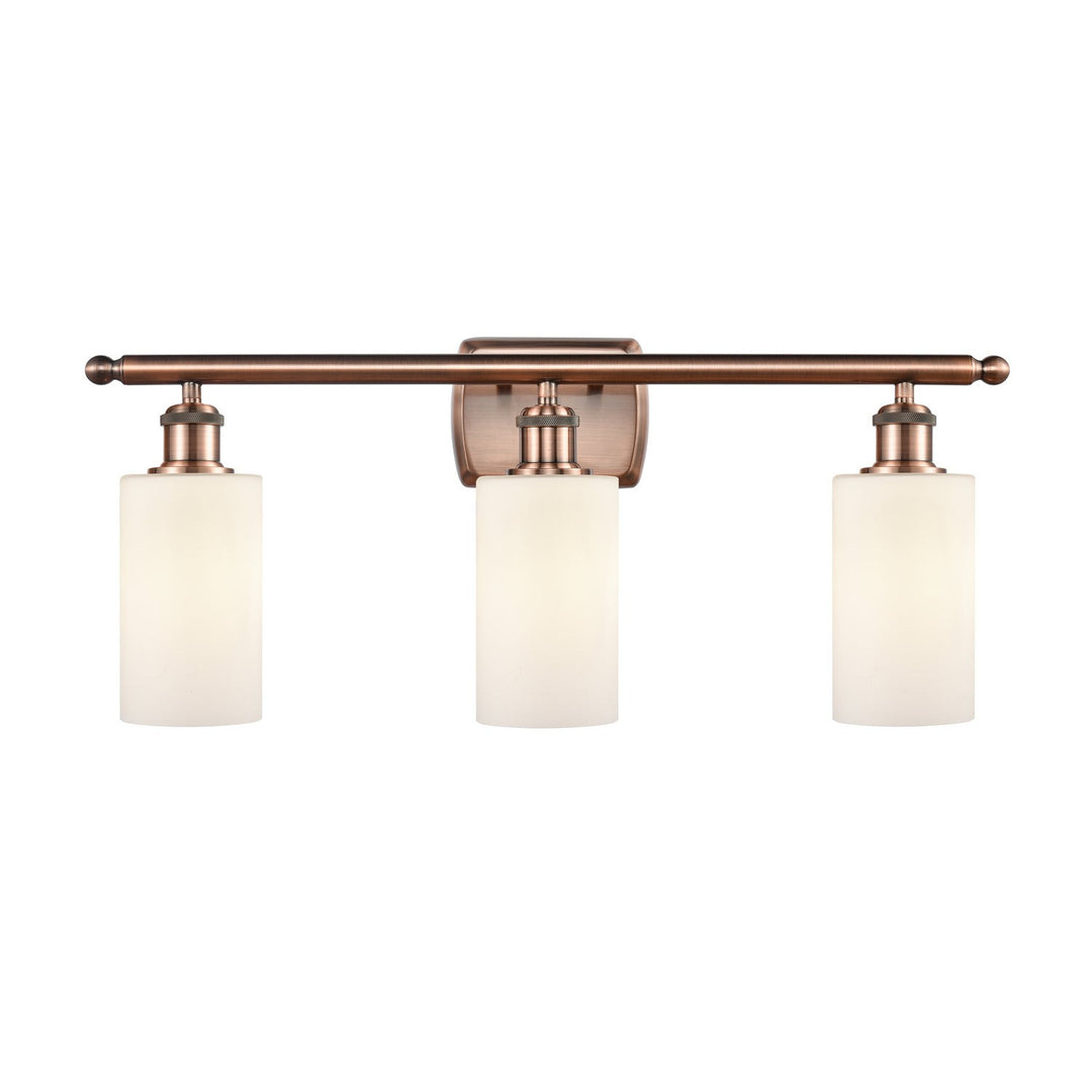 Innovations Ballston 516-3W-AC-G801 Bath Vanity Light 26 in. wide - Antique Copper