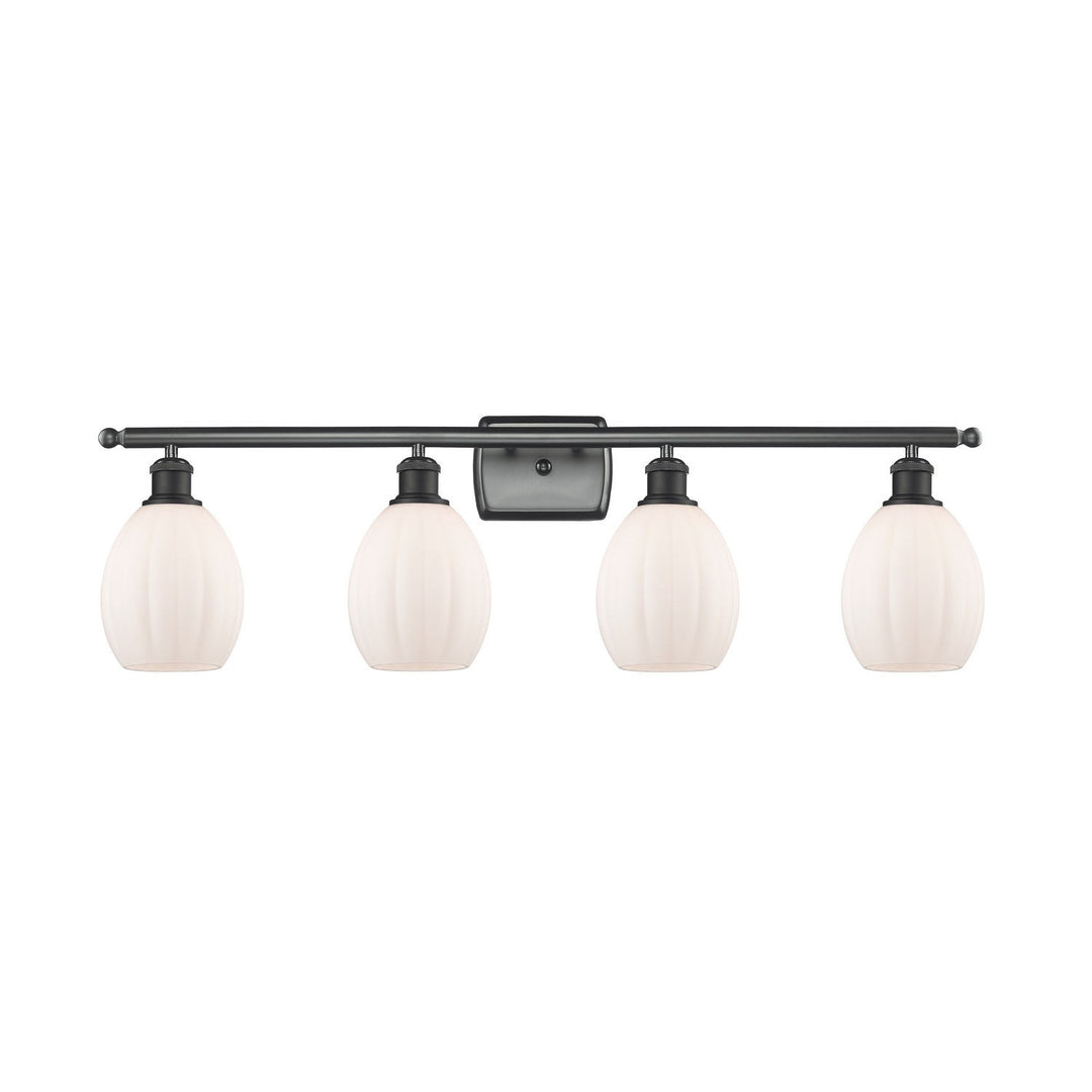 Innovations Ballston 516-4W-BK-G81-LED Bath Vanity Light 36 in. wide - Matte Black