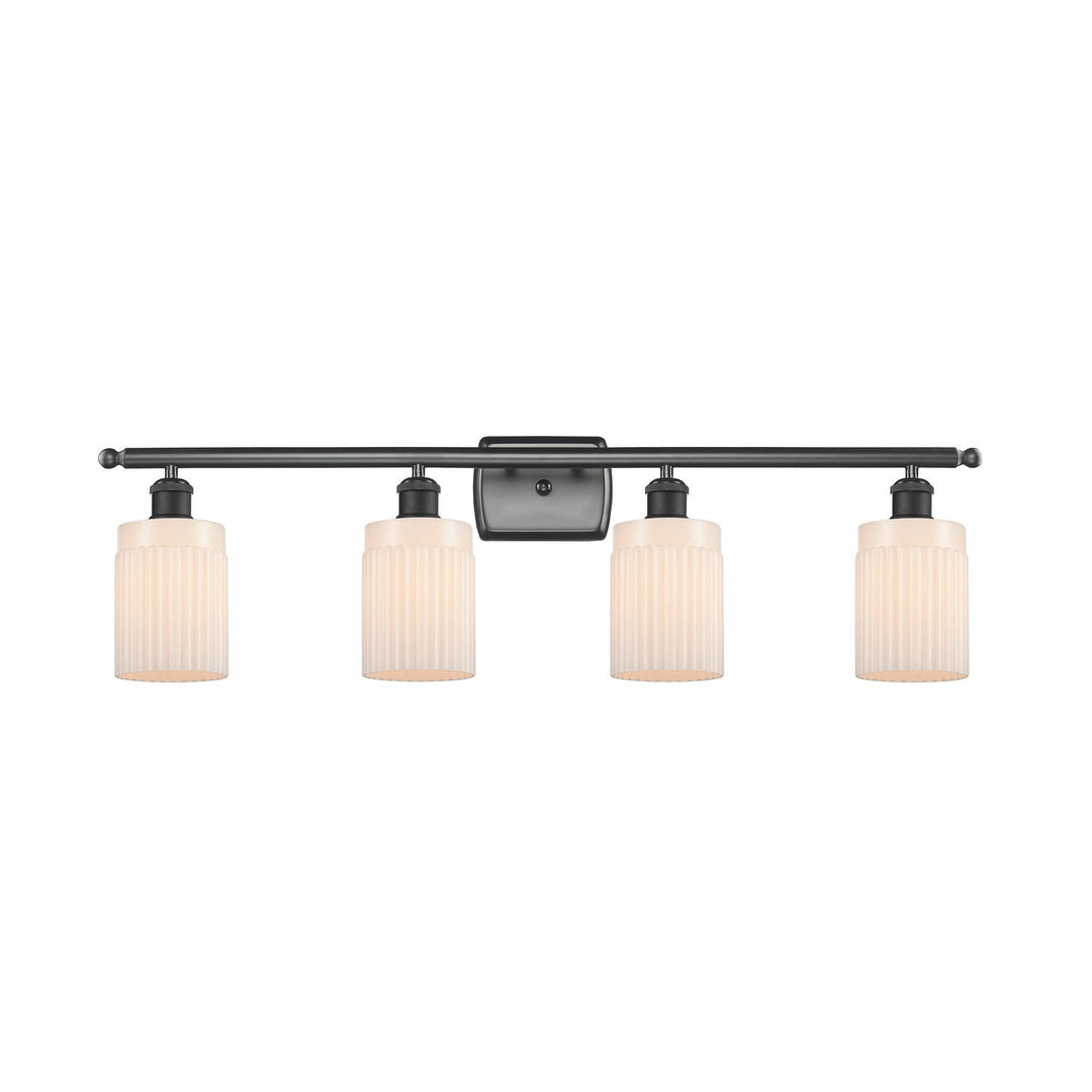 Innovations Ballston 516-4W-BK-G341-LED Bath Vanity Light 36 in. wide - Matte Black