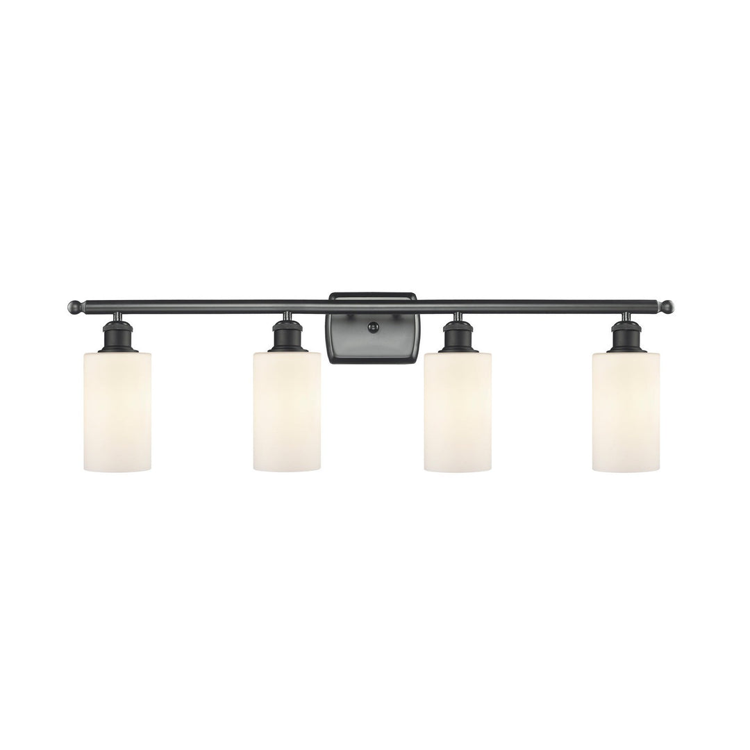Innovations Ballston 516-4W-BK-G801-LED Bath Vanity Light 36 in. wide - Matte Black