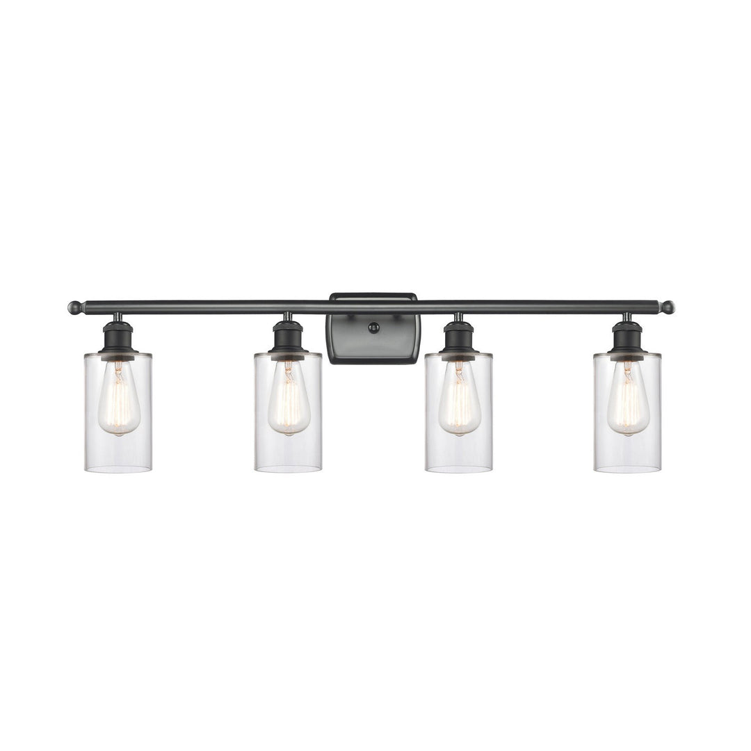 Innovations Ballston 516-4W-BK-G802 Bath Vanity Light 36 in. wide - Matte Black