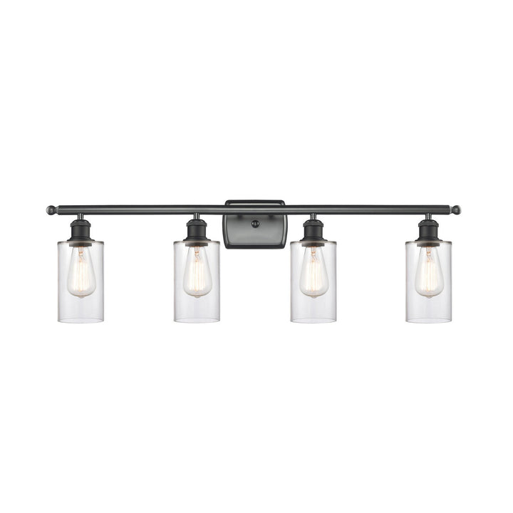 Innovations Ballston 516-4W-BK-G802 Bath Vanity Light 36 in. wide - Matte Black