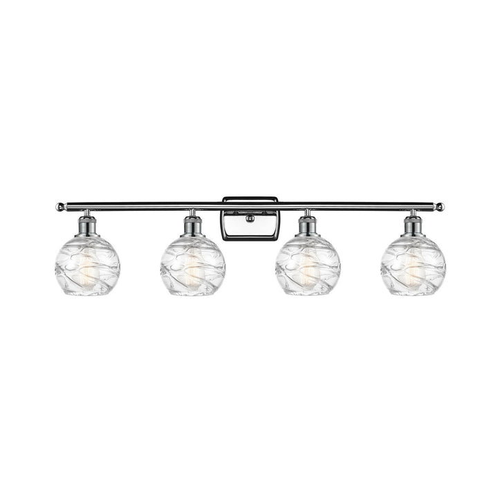 Innovations Ballston 516-4W-PC-G1213-6-LED Bath Vanity Light 36 in. wide - Polished Chrome
